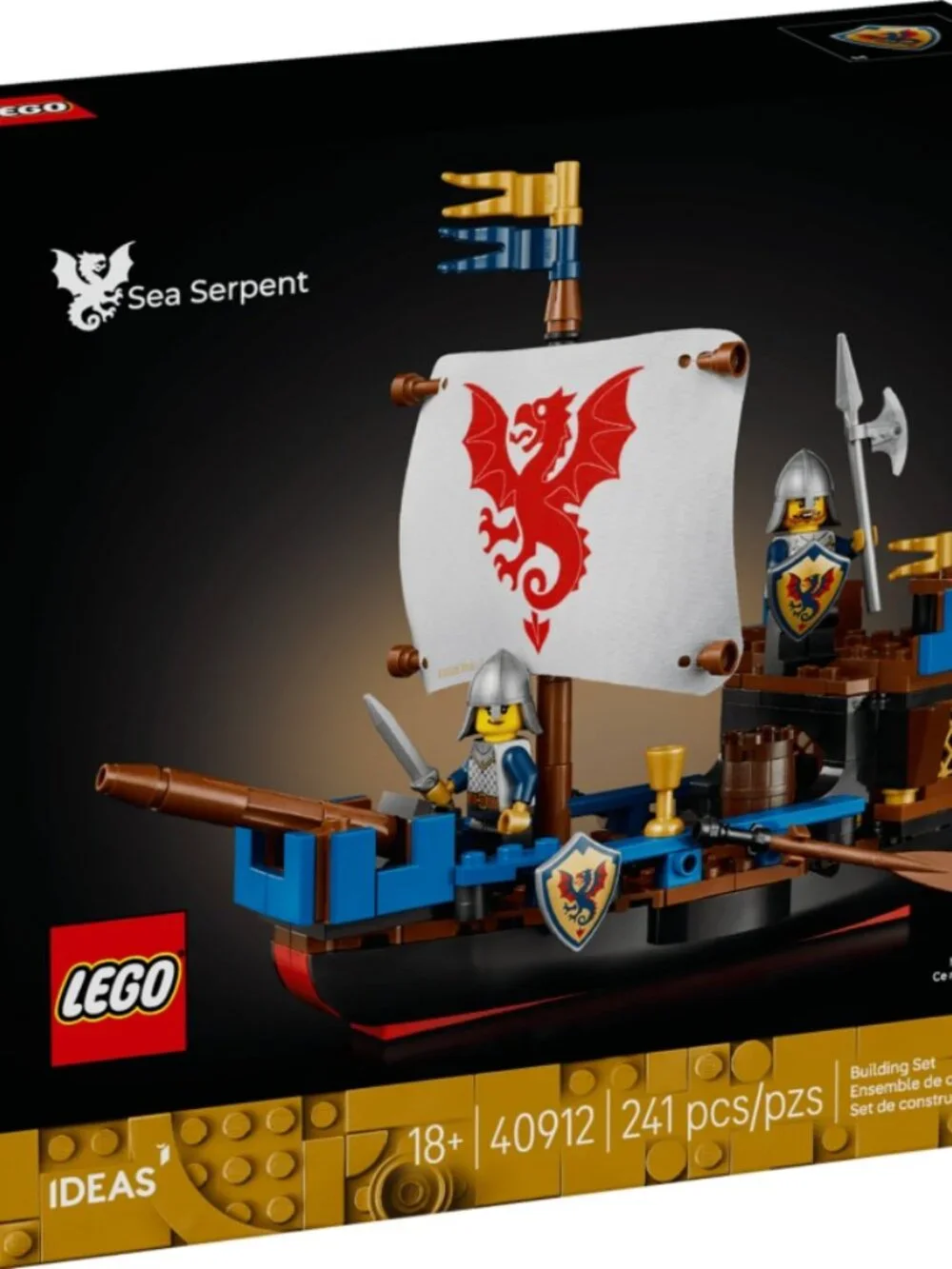 LEGO IDEAS 40912 Sea Serpent NIB NEW SEALED in Hand